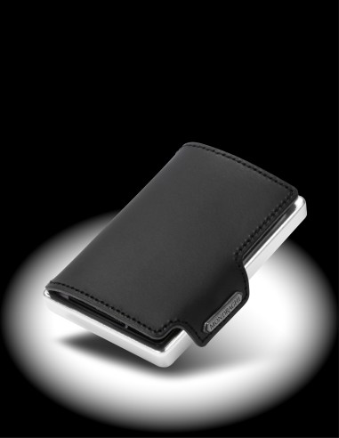 Mondraghi mini-wallet card holder and money clip. RFID block