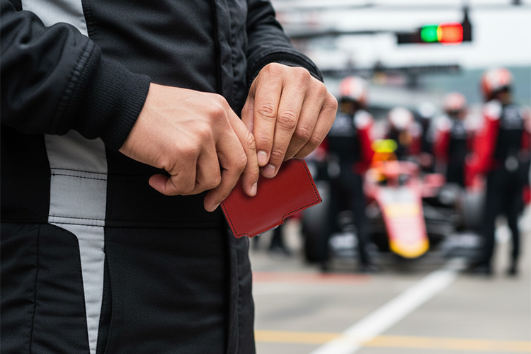 Racing color contrasts